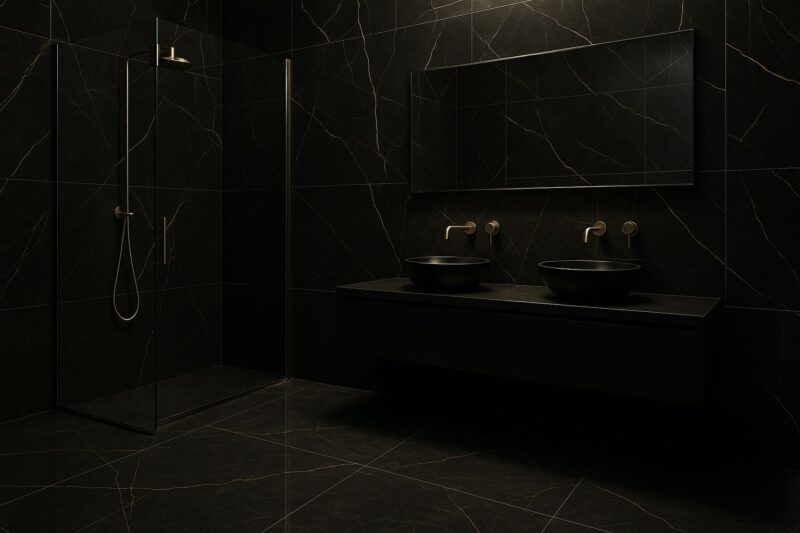 RUBICER Armani Nero Venato Polished RA60120NVP Kupatilske pločice